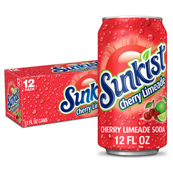 Soft Drinks Sunkist Cherry Limeaid hero