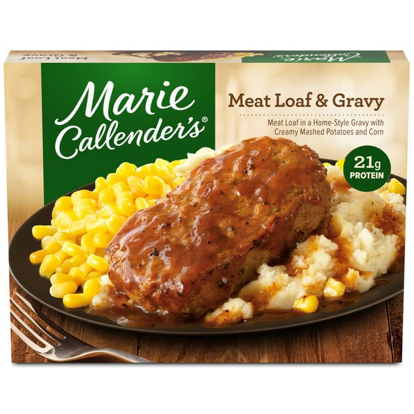 Frozen Meals Marie Callender's Meat Loaf & Gravy Frozen Meal hero