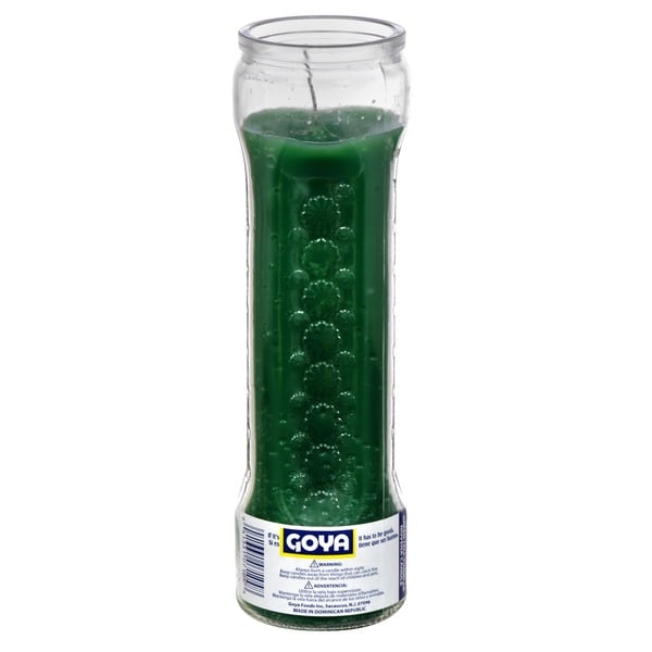 Air Fresheners & Candles Goya Novena Prayer Candle, Tall, Green hero