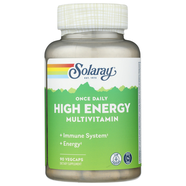 Vitamins & Supplements Solaray Once Daily High Energy Ir-Free hero