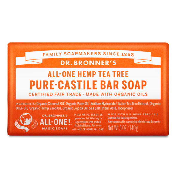 Body Lotions & Soap Dr. Bronner's Tea Tree, Pure-Castile Liquid Soap hero