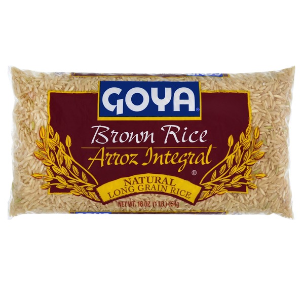 Grains, Rice & Dried Goods Goya Natural Long Grain Brown Rice hero