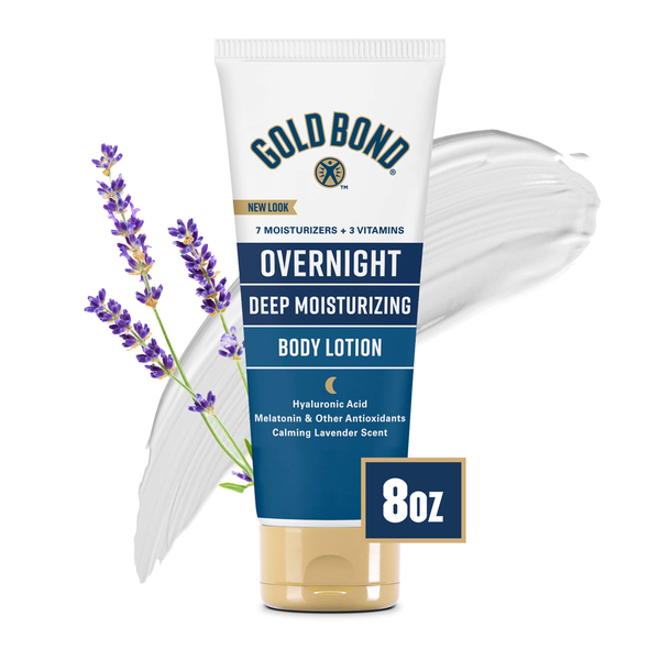 Body Lotions & Soap Gold Bond Overnight Deep Moisturizing Lotion, With Calming Scent hero