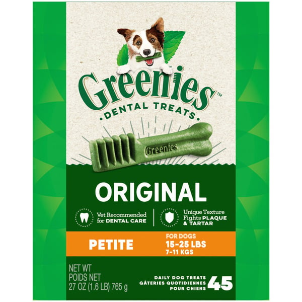 Dog Food & Care GREENIES Original Petite Natural Dog Dental Care Chews Oral Health Dog Treats hero