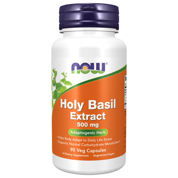 Supplement Combinations NOW Holy Basil Extract 500 mg hero