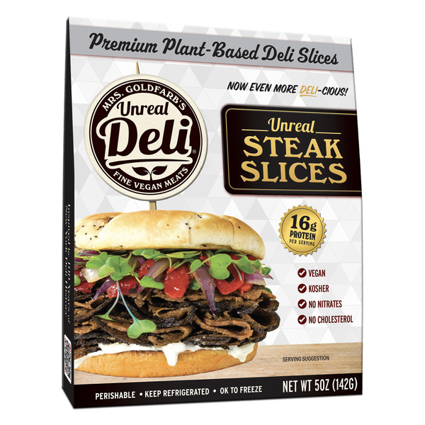 Prepared Meals Unreal Deli Steak Slices hero