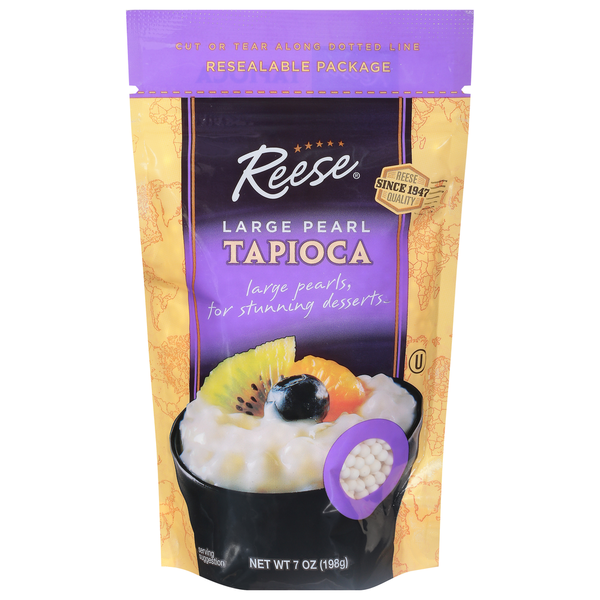 Baking Ingredients Reese's Tapioca, Large Pearl hero