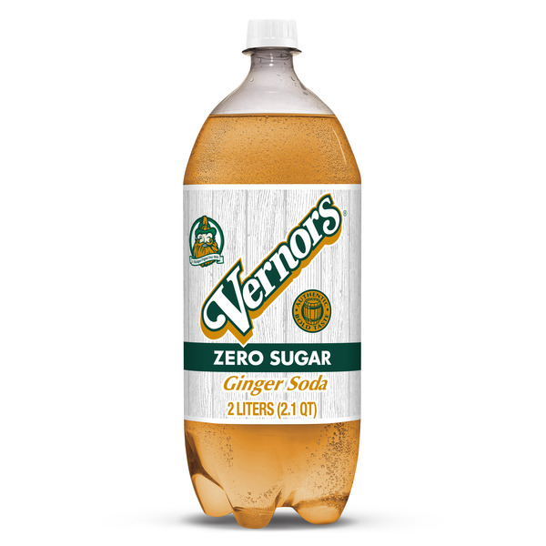 Soft Drinks Vernors Zero Sugar Ginger Soda hero