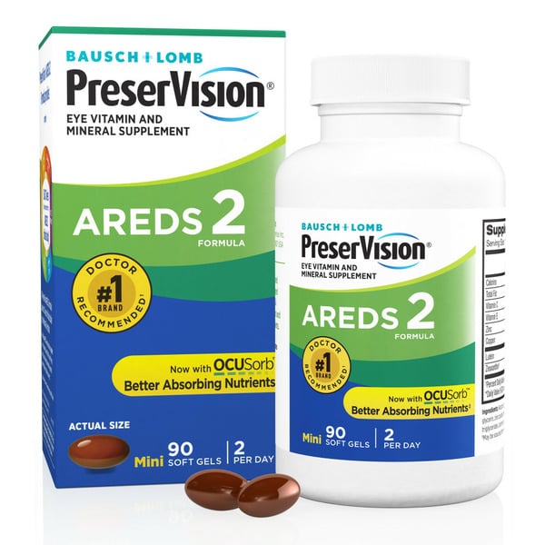 Vitamins & Supplements PreserVision® AREDS 2 Vitamin & Mineral Supplement hero