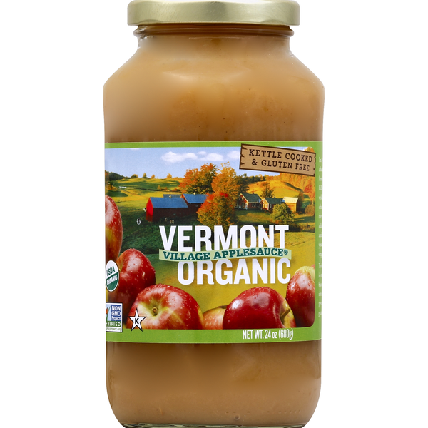 Canned Fruit & Applesauce Vermont Village Applesauce, Unsweetened hero