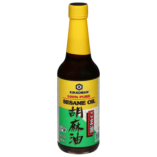 Oils & Vinegars Kikkoman Sesame Oil, 100% Pure hero