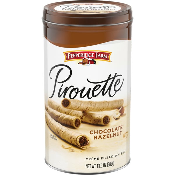 Cookies & Cakes Pepperidge Farm Crème Filled Wafers Chocolate Hazelnut Cookies hero