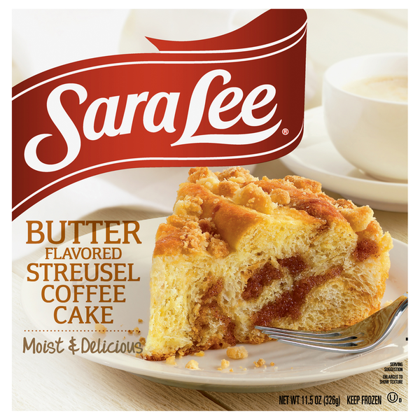 Frozen Dessert Sara Lee Coffee Cake, Streusel, Butter Flavored hero