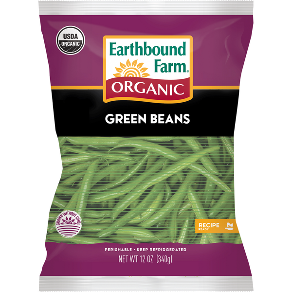 Packaged Vegetables & Fruits Earthbound Farm Organic Green Beans hero