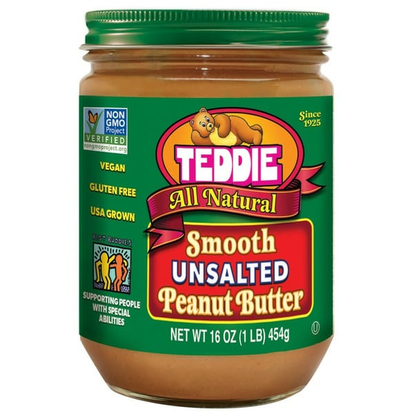 Spreads Teddie All Natural Peanut Butter, Unsalted hero