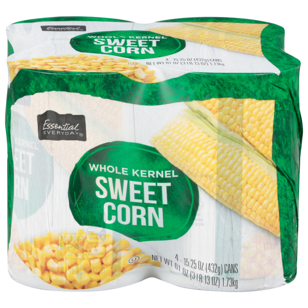 Canned Meals & Beans Essential Everyday Sweet Corn, Whole Kernel hero