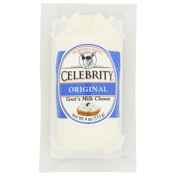 Specialty Cheeses Celebrity Goat, , Log, Plain, 12/ hero