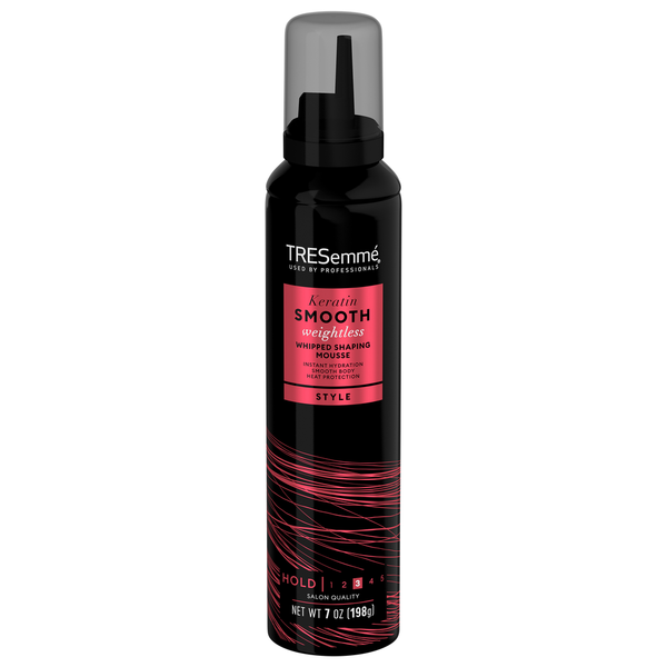 Hair Care TRESemmé Mousse, Whipped Shaping, Style, Weightless hero