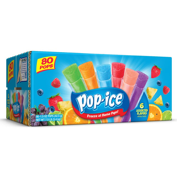 Pop-Ice Assorted Freezer Bars hero