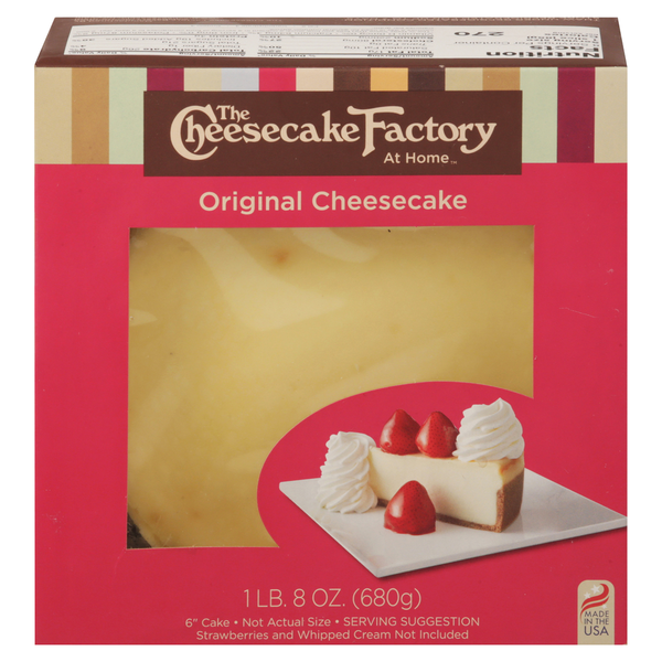 Cakes & Pies The Cheesecake Factory Cheesecake, Original, 6 Inch hero