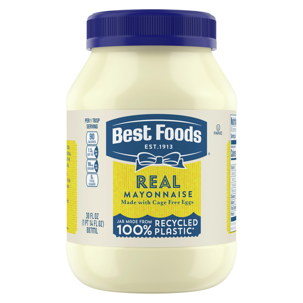 Condiments Best Foods Real Mayonnaise Mayo Jar hero