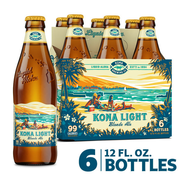 Ales Kona Brewing Co. Light Blonde Ale Beer hero