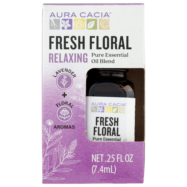 Aromatherapy Aura Cacia Boxed Pure Essential Oil Blend hero