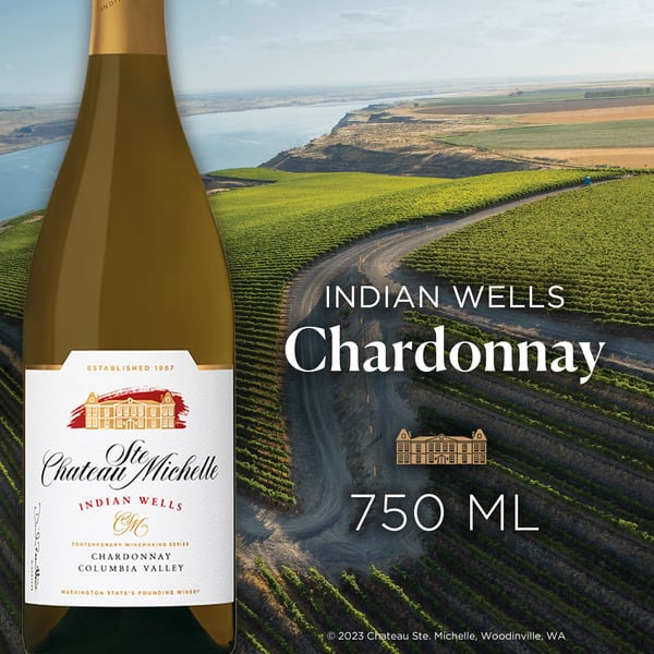 White Chateau Ste. Michelle Indian Wells Chardonnay hero