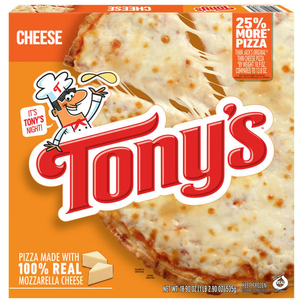 Tony's Pizzeria Style Crust Cheese Pizza hero