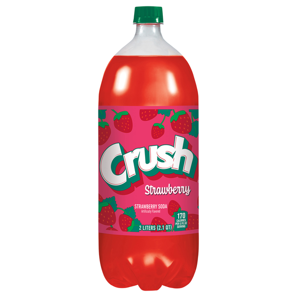 Soft Drinks Crush Strawberry Soda hero