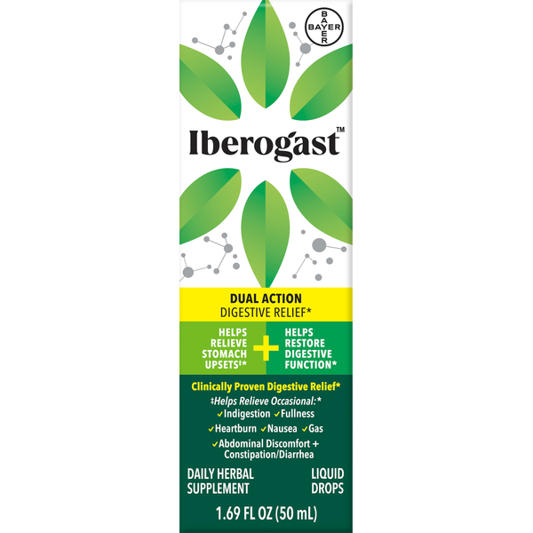 Iberogast Digestive Relief, Dual Action, Liquid Drops hero