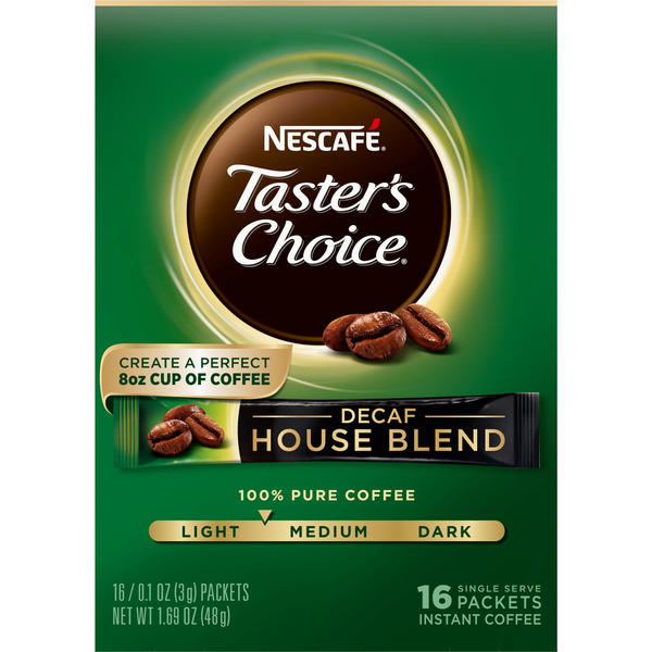 Coffee Nescafe Taster's Choice Taster's Choice Medium-Light Roast Instant Coffee hero