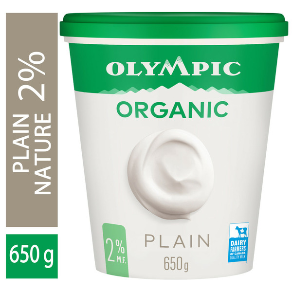 Yogurt Olympic Organic 2% Plain Yogurt hero