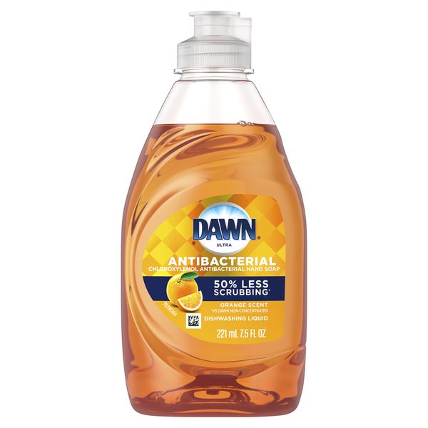 Dawn Ultra Antibacterial Dishwashing Liquid Dish Soap, Orange Scent hero