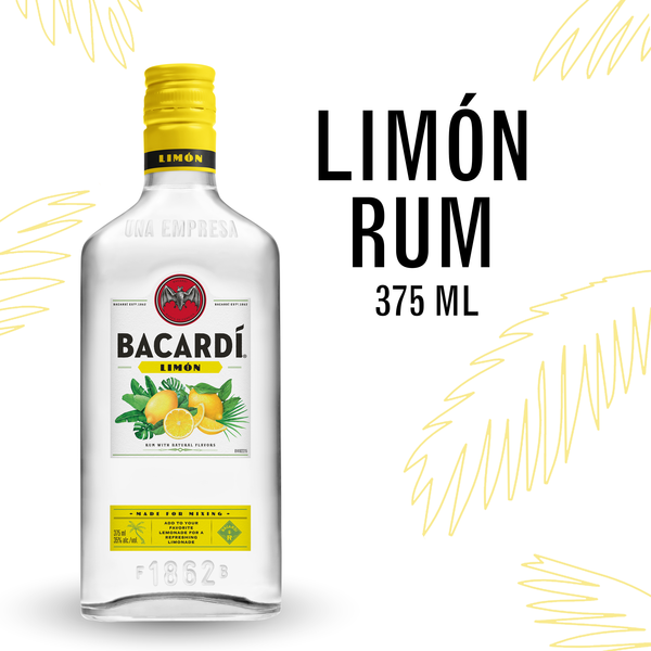 Rum Bacardí® Limon Rum, Gluten Free hero