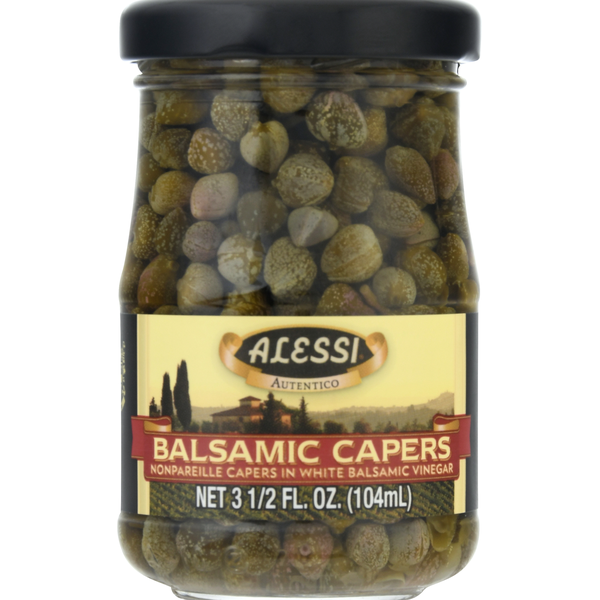 Pickled Goods & Olives Alessi Balsamic Capers hero