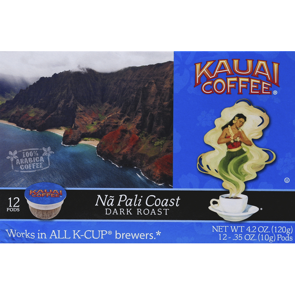 Coffee Kauai Coffee Na Pali Coast Dark Roast Single Serve Pods hero