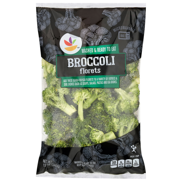 Fresh Vegetables Store Brand Broccoli Florets hero