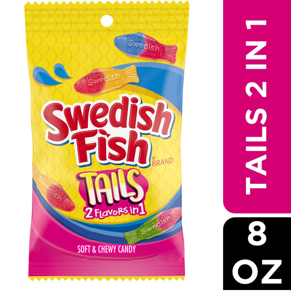 Candy & Chocolate Swedish Fish Tails Soft & Chewy Candy hero