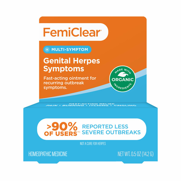 First Aid FemiClear Genital Herpes Symptoms, Multi-Symptom Relief hero