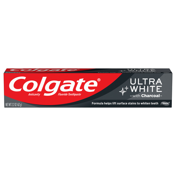 Oral Care Colgate Ultra White With Toothpaste, Paste, Mint hero