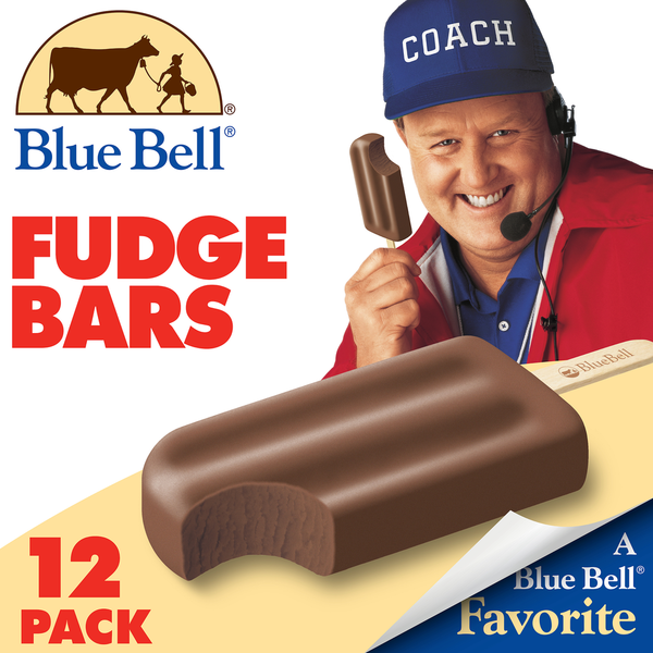 Ice Cream & Ice Blue Bell Fudge Bars hero