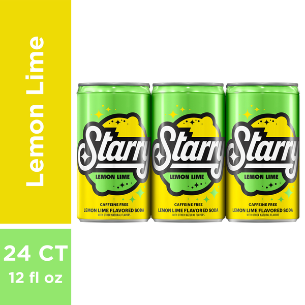 Soft Drinks Starry Soda, Lemon Lime hero