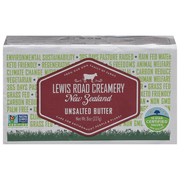 Butter Lewis Road Creamery Butter, Unsalted hero