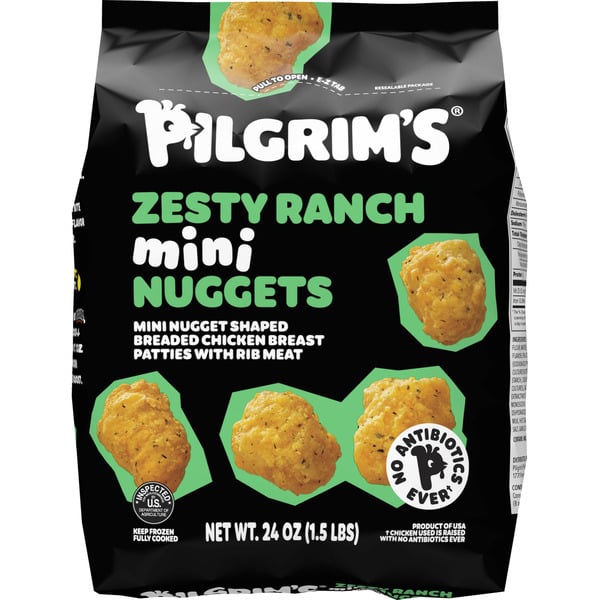 Pilgrim's Zesty Ranch Mini Nugget hero