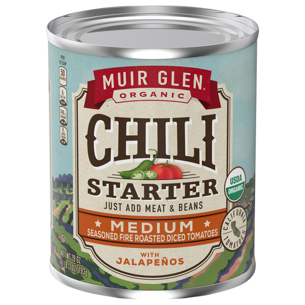 Muir Glen Chili Starter, with Jalapenos, Medium hero