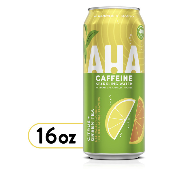 AHA Citrus Green Tea Can hero