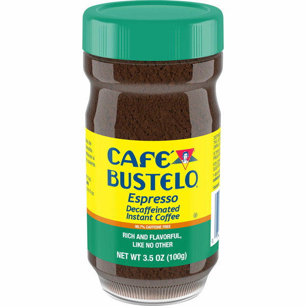 Coffee Grounds and Whole Beans Café Bustelo Instant Coffee hero