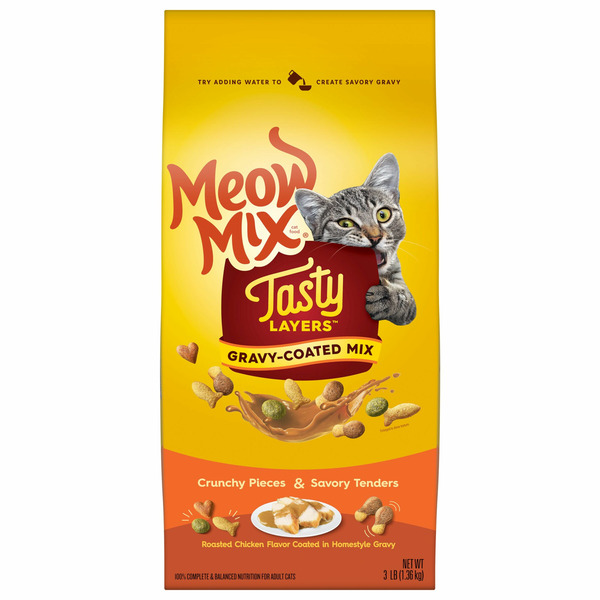 Meow Mix Dry Cat Food hero