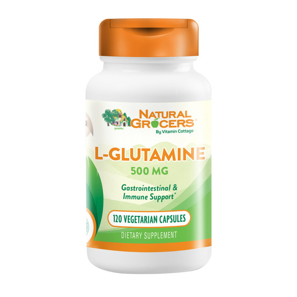 Dietary Supplements Natural Grocers By Vitamins L  -Glutamine 500 Mg hero